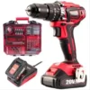 آلة فك البراغي kit visseuse 20V WORCRAFT BRUSHLESS + les accessoire