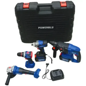طقم معدات مهنية Pack - Outillage Électroportatif 20V POWERBLU