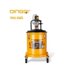 مضخة تشحيم هوائية DINGQI 123130 سعة 30 لترًا مزودة بعجلات pompe agress dair dingqi 30litre