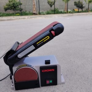 الة الصنفرةبالحزام 1/2 Ponceuse A Bande 2En1 370W CT13750 CRWON
