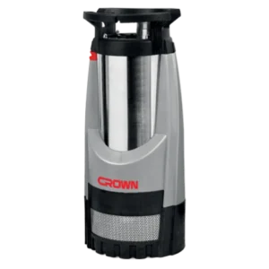 مضخة ذات جودة عالية من علامة Pompe à eau immergée 1200W Hmax44m Profondeur 7m flotteur integrée CT35047 CROWN