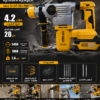 آلة الحفر بالبطارية21فولط perforateur a batterie DINQGI KB 03801