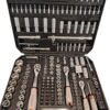 مجموعة مفاتيح ربط من كراون171قطعةCAISS OUTILS CROWN CPHSW-XE171BDA
