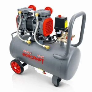 ضاغط هواء صامت سعة 50 لتر  AC-60LCompresseur silencieux  WORCRAFT  50L AC-60L